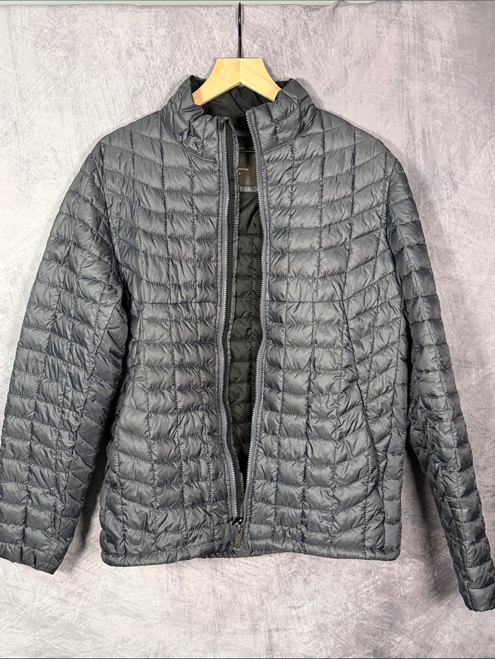 Ben Sherman Quilted Puffer Jacket - Gray